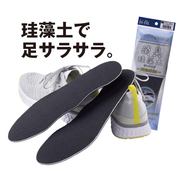 消臭珪藻土インソール