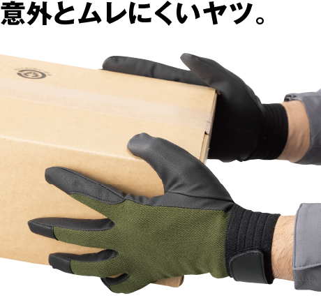 手のひら通気グローブ