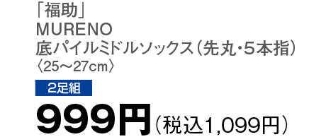 999円（税込1,099円）