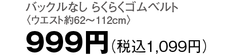 999円（税込1,099円）