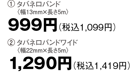 1,290円（税込1,419円）,999円（税込1,099円）