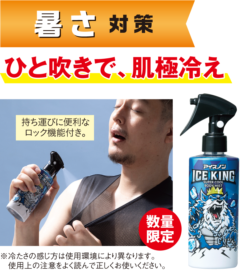 ＩＣＥ ＫＩＮＧ 極冷ボディミスト