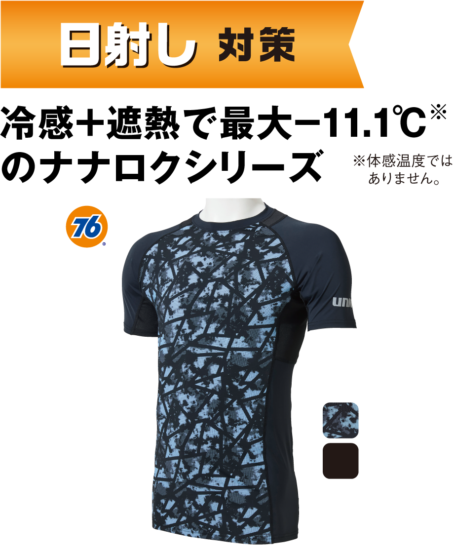 遮熱冷感 半袖コンプレッション