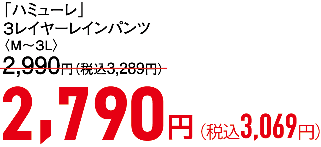 2,790円（税込3,069円）