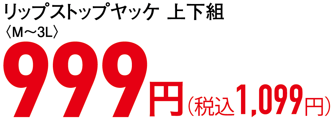 999円（税込1,099円）